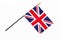 Great Britain British Flag on Pole