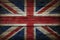 Great Britain Old Wood Flag