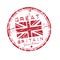 Great Britain rubber stamp