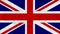 The Great British Union Jack national flag with a subtle creased fabric texture