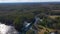 Great Brook Farm State Park aerial view, Massachusetts, USA