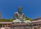 Great Buddha statue 1252 of Kamakura, National Treasure of