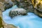 Great canyon of Soca river, Slovenia