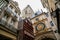 The Great-Clock Gros-Horloge astronomical clock in Rouen, Normandy, France