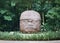 Great Colossal Head Olmec culture La Venta Villahermosa Tabasco Mexico