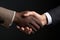 Great Confident handshake between individuals with confidence in the success of profitable business deals AI Generative