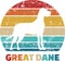 Great Dane vintage