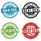 Great Deal Stamp. Round Badges. Eps 10 Vector