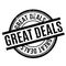 Great Deals rubber stamp
