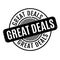 Great Deals rubber stamp