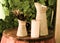 Great for decoration and interior crafted lantern, candle, with theme rustic