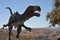 Great dinosaur Park, where traces of these ancient reptiles