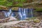 Great Falls of Tinkers Creek.Viaduct Park.Bedford.Ohio.USA