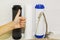 Great filters to purify your drinking water an image isolated in the kitchen interior