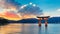 Great floating gate (O-Torii) on Miyajima island