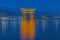 Great floating gate (O-Torii) on Miyajima island