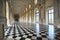 The Great Gallery in the Reggia di Venaria Reale declared World Heritage Site by UNESCO monumental royal palace Venaria Italy