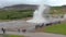 The great geyser aerial view