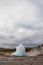 great geyser erupts in Iceland