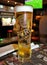 A great glass of cooling Peroni