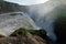 Great Gullfoss waterfalls in Iceland