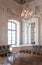 Great hall ballroom in Rundale palace