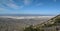 Great hiking day: Scenic panoramic view from Guadalupe Peak into the wide texas landscape