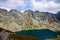 Great Hincovo lake in High Tatras National park, Slovakia