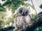 Great Horned Owlet