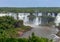 Great Iguazu Falls. Natural Wonder of the World