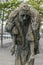 Great Irish Famine statue in Dublin, Ireland.