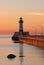 Great Lake Harbor Lighthouse Sunrise