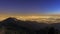 Great Los Angeles area night scape from top