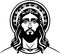 Great lovely vector art Holy Christ emblem