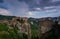 Great  Monastery of Varlaam at the complex of Meteora monasteries. Thessaly. Greece.