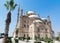 The great Mosque of Muhammad Ali Pasha Alabaster Mosque, situated in the Citadel of Cairo, Egypt