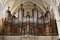 Great old wooden organ from the Cathedral of Saint-andrÃ©, Bordeaux