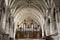 Great organ and architecture within the Gothic Cathedral of Saint-andrÃ©, Bordeaux