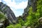 Great Paklenica canyon, Croatia.