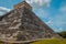 Great photo of the pyramid of Chichen Itza, Mayan civilization, one of the most visited archaeological sites in Mexico. About 1.2