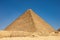 The Great Pyramid of Giza  Pyramid of Khufu or the Pyramid of Cheops is the oldest and largest of the three pyramids in the Giza