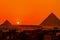 Great Pyramid sunset