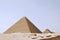 The great pyramids of giza in Egypt