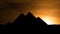 The Great Pyramids of Giza, near Cairo, Egypt, Sunset