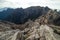 Great rocks at the peak of Mount Kinabalu