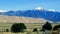 Great Sand Dunes National Monument Winter Mountains