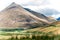 Great scottish mountains in sunlight at spectacular fall season