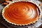 Great seasonal autumn pumpkin pie food for dessert