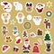 Great set of festive childrens Christmas stickers.