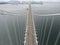 The Great Seto Bridge or Seto Ohashi Bridge viewed from the top of bridge tower